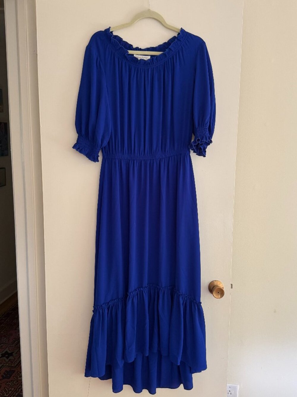 Donna Morgan Roopa Ruffle Dress - Picture 2 of 2